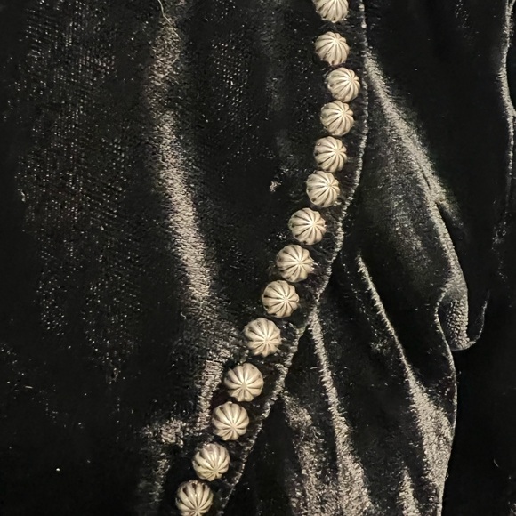 Double D Ranch Embellished Velvet Blazer - Picture 3 of 7